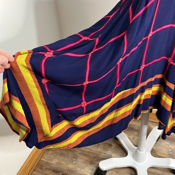 HD in Paris Anthropologie Striped Pane Midi Dress Women's Size 2 - Picture 8 of 16